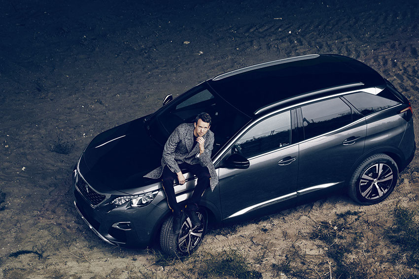 editorial JFK magazine with kevin for peugeot.